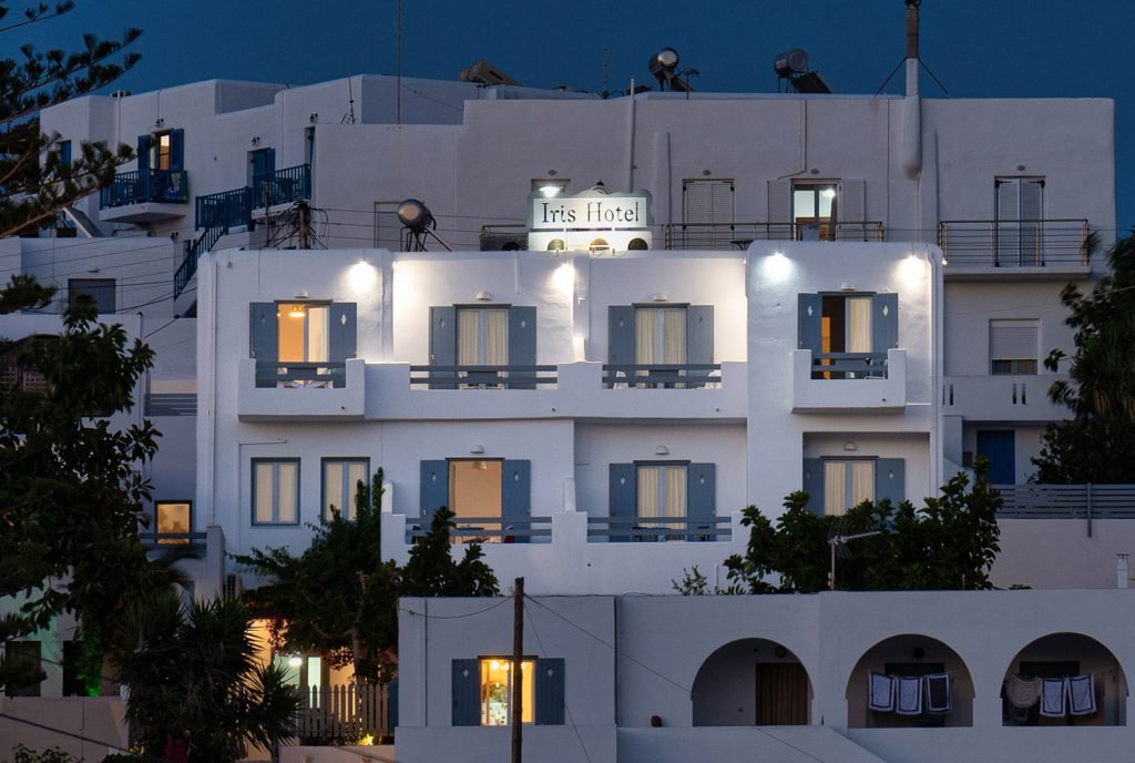 iris hotel paros photoshoot architectural photography